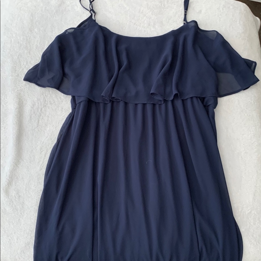 Cold Shoulder Maternity dress
